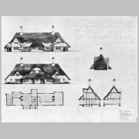 1901, Two cottages, Madresfield Court, near Malvern Link, large.jpg